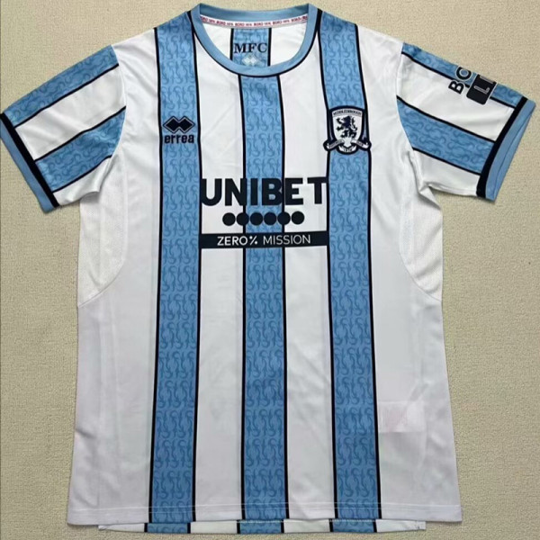 24/25 Middlesbroughl Away Fans Soccer Jersey