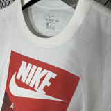 2025 T257 Mountaini NK White  Pure Cotton  Blue T-shirt