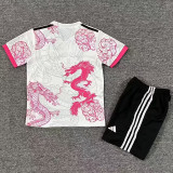 25/26 RMA Pink Dragon Edition Kids Soccer Jersey