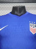 24/25 USA Blue Player Version Soccer Jersey