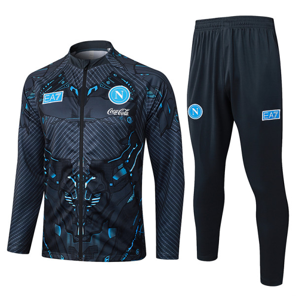 25/26 Napoli Black Inkjet Jacket Tracksuit#A2583