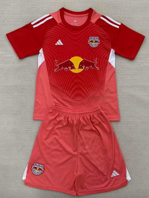 25/26 New York Red Bulls  Goalkeeper Orange Kids Soccer Jersey
