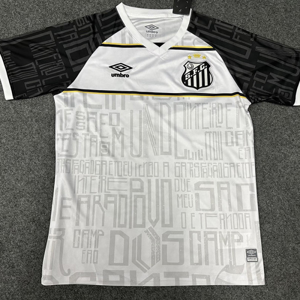 2024 Santos FC Anniversary Edition  Fans Soccer Jersey