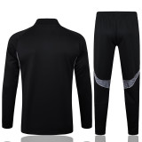25/26  Inter Miami Black Kids Half Pull Tracksuit #E2528 (半拉链)