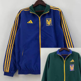 2023 Tigres UANL Blue & Green Double Sided Windbreaker (双面风衣)