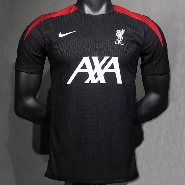 24/25 LIV Black  Player Version Training Shirts