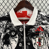 2024 Japan Mangak Black&Red Double sided Windbreaker (双面风衣)