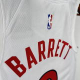 22/23 Raptors Home BARRETTF # 9 White Top Quality Hot Pressing NBA Jersey