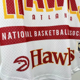 25/26 Hawks White MN Retro Edition Short Shirts