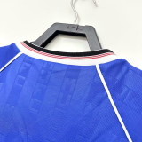 1988/1990 Man Utd Away Blue Retro Soccer Jersey