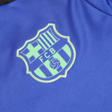 25/26 BAR Blue  Half Pull Tracksuit  (半拉链)