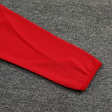 24/25 AD Red Half Zipper Sportswear # 801红色(半拉链)