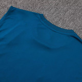 25/26  JUV Blue Tank top and shorts suit#D2577