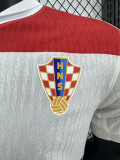 2024 Croatia Home  Player Version Soccer Jersey