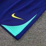 24/25  Brazil White Blue WaveTank top and shorts suit