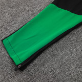 24/25 ARS Black& Green Half Pull Kids  Tracksuit (童装/半拉链)