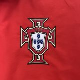 2024 Portugal Red & Grey  Double Sided Windbreaker (双面风衣)