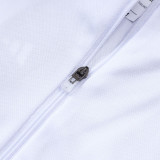 25/26 ARS White Half Pull Tracksuit #B25115(半拉链)