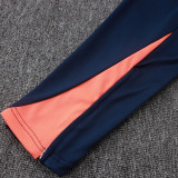 25/26 BAR Fluorescent Orange Kids Half Pull Tracksuit# E25203 (半拉链)