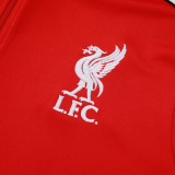 25/26 LIV Red Kids Half Pull Tracksuit #E2597 (半拉链)
