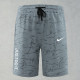 2025 RF-M564 NK Dark Grey Cracked Digital Printed Casual Fitness Shorts#带JUSTDOIT字