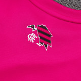25/26 Flamengo Rose red inkjet Tank top and shorts suit#D25157