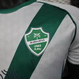 25/26 Al-Ahli Saudi White Player Version Soccer Jersey