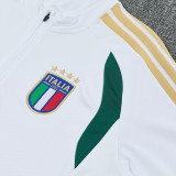 26/27 Italy White Half Pull Tracksuit (半拉链)