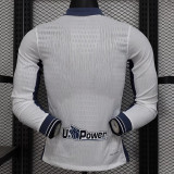 24/25  INT Away Player Version  Long Sleeve Soccer Jersey(长袖)