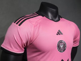 24/25 Inter Miami Pink Player Version Soccer Jersey（  New Edition 3A）
