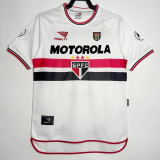 2000 Sao Paulo Home Retro Soccer Jersey（圆领）