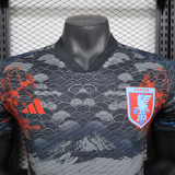 24/25 Japan Grey Black Sea Wave Special Edition  Player Version Soccer Jersey