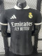 25/26 RMA  Black Team Logo Player Version  Polo Shirts