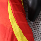 2024 Spain Home  Player Version Soccer Jersey