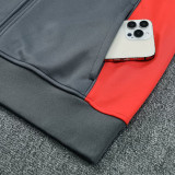 25/26 Bayern Light Grey Jacket Tracksuit