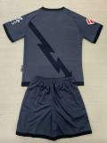 24/25 Rayo Vallecano Third  Kids Soccer Jersey