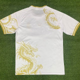 24/25 RMA White  Golden Dragon Special Edition  Fans Soccer Jersey