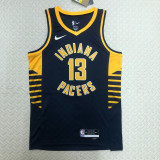 22/23 Indiana Pacers GEORGE #13 Black Top Quality Hot Pressing NBA Jersey
