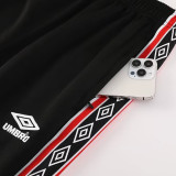 25/26  Man Utd Black&Red Retro Edition Jacket Tracksuit
