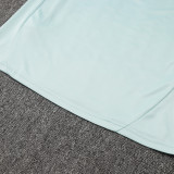 25/26 Cruzeiro Light Green Half Pull Tracksuit # B990 (半拉链)