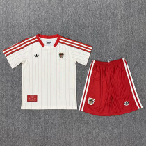 25/26 Benfica Retro Edition White Kids Soccer Jersey