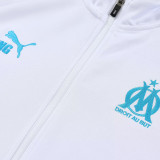 25/26 Marseille White Jacket Tracksuit