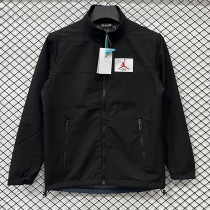 25/26 RK907JD BlackThickened Assault Stand Collar Windbreaker (立领加厚冲锋衣）