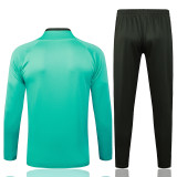25/26 Fluminense Green Half Pull Tracksuit#B2594(半拉链)