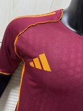 25/26  Roma Home Player Version Soccer Jersey（无广告）