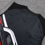 25/26 Sao Paulo FC Black inkjet Tank top and shorts suit#D25159