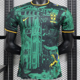 24/25 Brazil Green City Special Edition Player Version Soccer Jersey