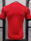 25/26  Man Utd leisure Red Retro  Player Version T-shirt