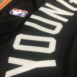 22/23 HAWKS YOUNG #11 Black City Edition Top Quality Hot Pressing NBA Jersey