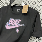 2025 T272 NK Mouse Pure Cotton Black T-shirt